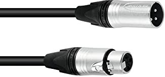 PSSO DMX Kabel XLR 3pol 10m sw Neutrik | Hochwertiges DMX-Kabel