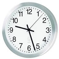 PEWETA 51.190.405 Alu Funk-Wanduhr D 40cm