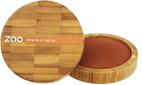 ZAO REFILL Mineral Cooked Powder 345 kupferrot Bronzer-Nachfüller (Bräunungspuder) schimmernd