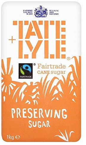 Tate & Lyle Fairtrade Preserving Sugar 1kg - Pack of 6