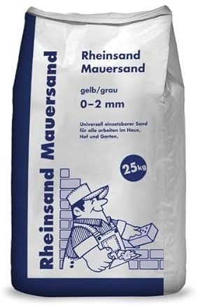 Rheinsand Mauersand 25 kg