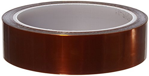 3M Nastro 5413 Adesivo Siliconico Poliammide, 25 mm x 33 m, Spessore 2.7 mm, 1 Rotolo, Ambra