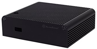 SilverStone SST-PT14B-H2 - Petit Boîtier PC Intel NUC, Plateau DCP847SKE, D33217GKE