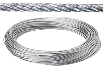 Cable Galvanizado 6 mm. (Rollo 100 Metros) No Elevacion