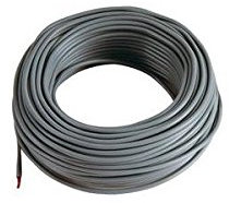 5 m Cable souple Noir 4 mm2 multibrin pour cablage des systèmes énergétiques