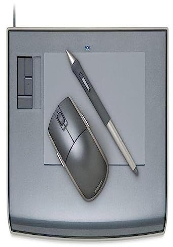 Wacom Intuos3 Tablette à stylet grand format 4 x 6 (PTZ431W)