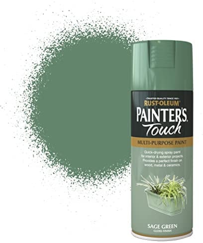 Rust-Oleum AE0040019E8 400ml Painter's Touch Spray Paint - Sage Green Gloss
