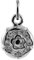 TheCharmWorks Sterling-Silber Tudorrose Charmanhänger | Sterling Silver Tudor Rose Charm