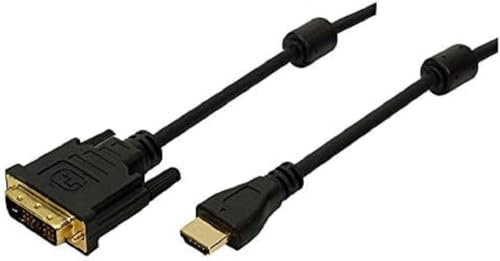 LogiLink CH0013 HDMI to DVI Monitor Cable, 3 Meter Length