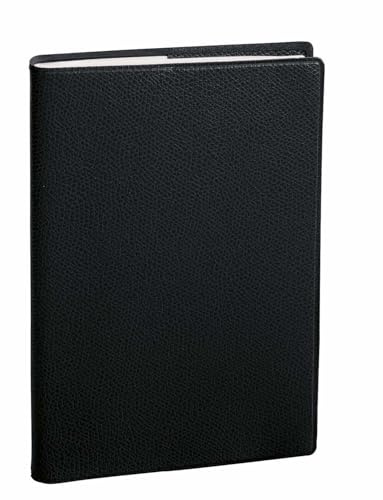 Quo Vadis Impala Consul Terminkalender, Wochenansicht, 21 x 29,7 cm, Schwarz, Jahr 2025, evtl. nicht in deutscher Sprache
