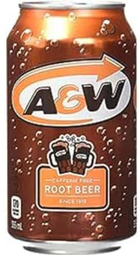 A&W Root Beer Fridge Pack Cans 12x335ml (Pack of 12) , Packaging may vary