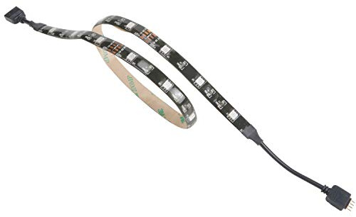 Akasa Vegas | LED Strip Light | Extendable LED Strip Light | 60cm | White | for PC Case Lighting, Computer Case DIY Lighting | AK-LD02-05WH