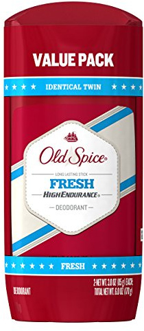 Old Spice High Endurance Long Lasting Stick Men's Deodorant, Fresh Scent - 3.0 Oz Ea
