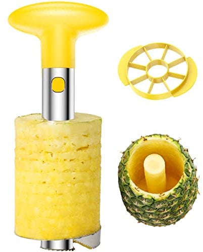Pineapple Peeler and Corer Slicer Cutter Stainless Steel Easy Kitchen Fruit Tool by SameTech