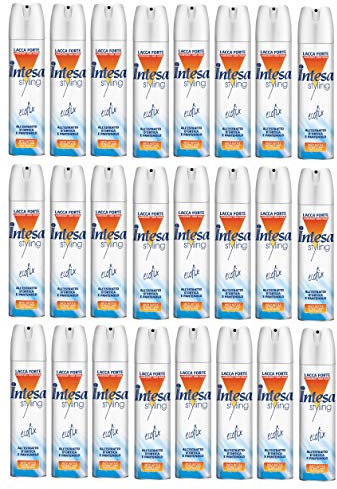 INTESA Set mit 24 starken Haarspray Ecofix 300 ml