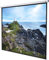 celexon Economy Manual screen 165 | 300x300 cm 1:1 | Manually extendable 4K, full HD projector screen for home cinema & office projections | wall & ceiling mounting/for hanging
