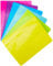 Leitz 30011099 WOW Schnellhefter (A4, Karton), Farbe zufällig,6 Stück, Sortiert