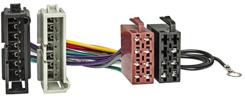 tomzz Audio 7007-000 Radio Adapter Kabel kompatibel mit Chrysler bis 2001 Dodge bis 2001 Jeep bis 2001 auf 16pol ISO Norm