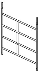 Hymer Rahmenteil Alu 4 Sprossen für 916473, 916773 ebenso für 916373