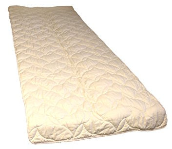 Sympathica Baumwollauflage Unterbett 100% Baumwolle Kochfest 95° alle Größen Bettauflage (100x200cm)
