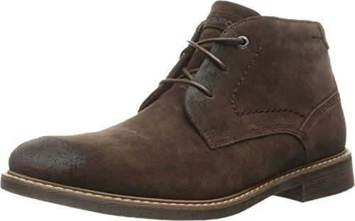 Rockport Men's Classic Break Chukka, Dark Brown Leather, 10.5