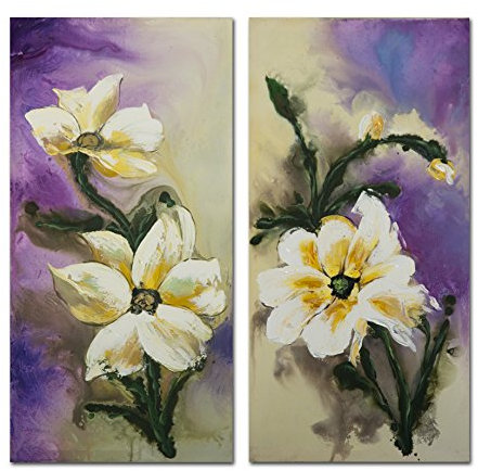 Blumen - Ölbild auf Leinwand
