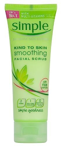Simple Kind to Skin Smoothing Facial Scrub 75 ml - Pack of 6