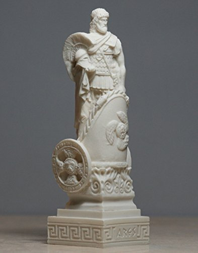 Ares Mars Griechische Gott des Krieges Alabaster Statue Skulptur Figur handgefertigt 170 ΄ ΄