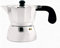Oroley - Caffettiera Italiana Alu | Alluminio | 9 Tazze | Caffettiera per Vetroceramica, Fuoco e Gas | Stile Tradizionale