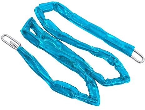 Amtech 60 Security Chain, 150 cm Rounded Links with PVC Sheath, Ideal for Bikes, Motorbikes and General Security