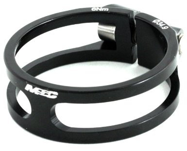 Msc Bikes MSC ULT. Alu7075T6 CNC+TI 38 mm - Cierre tija de sillín de Ciclismo, Color Negro anodizado