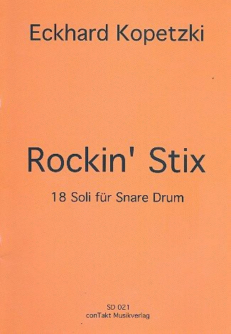 Rockin' Stix Band 2: 18 Soli für Snare Drum