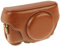 XTRAFAST Kamera-Schutzhülle aus Kunstleder für Sony Cyber-Shot DSC-RX100, RX100 II, RX100 III, RX100 IV, RX100 V, RX100 VI Kameratasche Tasche Leder-Optik Braun