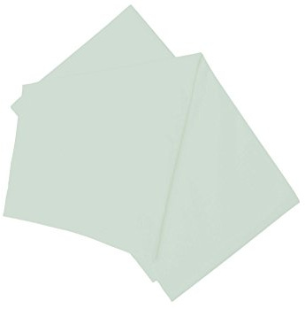 Belledorm Green Flat Sheet, 200 Thread Count Percale | (King Size, Breeze)