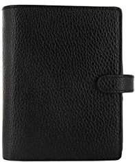 Filofax Pocket Finsbury Black Organizer 2022