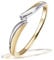 Goldmaid Damen-Ring Bicolor 585 Gold 1 Brillant 0,02 ct. Gr. 56