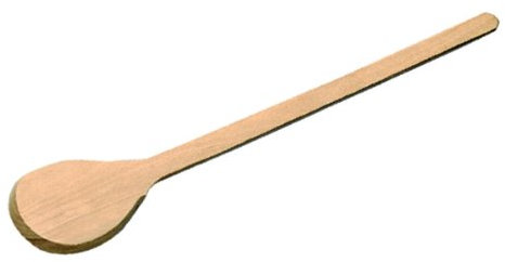 Panetta Casalinghin Legno Polenta Cucchiaio Lama Rotonda, Legno, Beige, 42 x 30 x 30 cm