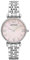 Emporio Armani Uhr für Damen , Zweizeiger Uhrwerk, 32mm Silbernes Edelstahlgehäuse mit Edelstahlarmband, AR1779