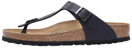 Birkenstock Gizeh 643873, Tongs garçon - Noir, 30 (narrow) EU
