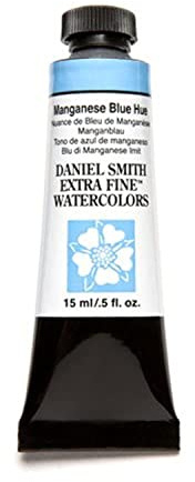 DANIEL SMITH Extra Fine Watercolor 15ml Paint Tube, Manganese Blue Hue
