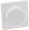 Ehmann EGB Dimmer-Zentralplatt.mit Drehknopf reinweiß 102231
