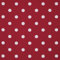 Homescapes Stoff Meterware Polka Dots rot aus 100% Reiner Baumwolle, Breite 150 cm, bedruckter Baumwollstoff, dekorativ, pflegeleicht und robust