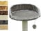 nanook Plate Forme XXL Point de Vue pour Arbre à Chat Ø 46 cm - Bord 12 cm - avec Balle de Jeu - Gris Clair