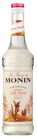 MONIN Premium Pure Cane Sugar Syrup 700ml for Cocktails and Coffees. Vegan-Friendly, Allergen-Free, 100% Natural Flavours and Colourings