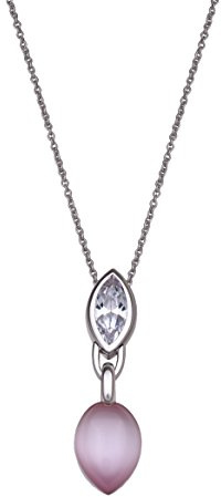 Alvina Necklace 925 Sterling Silver with Zirconia 45 CM ZH - 4532