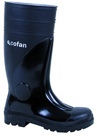 Cofan Bota de Agua | Alta de Seguridad S-5 | Color Negro | Fabricada PVC