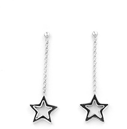 Ohrring Stella Lava-Sand 925er Silber