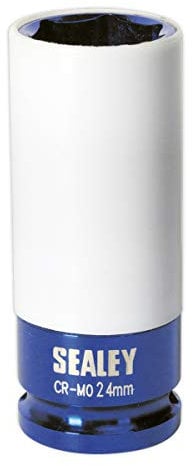 Sealey Sx03024 Alloy Wheel Impact Socket 24Mm 1/2Sq Drive