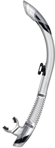 ATOMIC SV2 Semi Dry Schnorchel, durchsichtig/schwarz