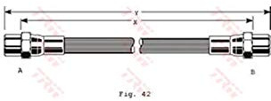 TRW PHA288 Bremsschlauch